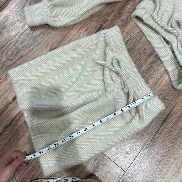 Revolve x MAJORELLE Loulya Top and Mini Skirt Sweater Set in Buttermilk - Picture 15 of 16